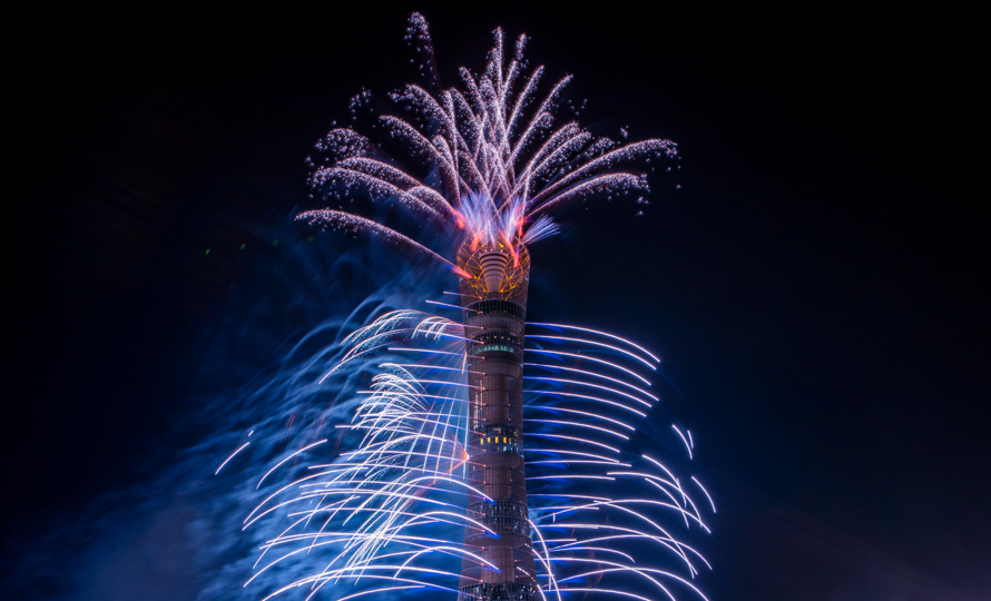 Pyromusical show combines music and fireworks for breathtaking events and shows